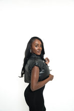 Load image into Gallery viewer, “Leather” Cropped Vest
