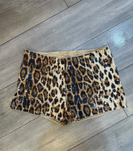 Load image into Gallery viewer, “Leopard” Sequin shorts
