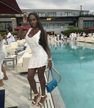 Load image into Gallery viewer, “Angelic Hoodie Dress” White

