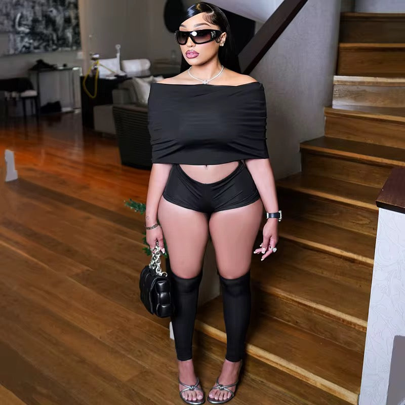 “It’s on me” 3 Pc shorts set